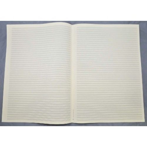 Large format paper 44 staves