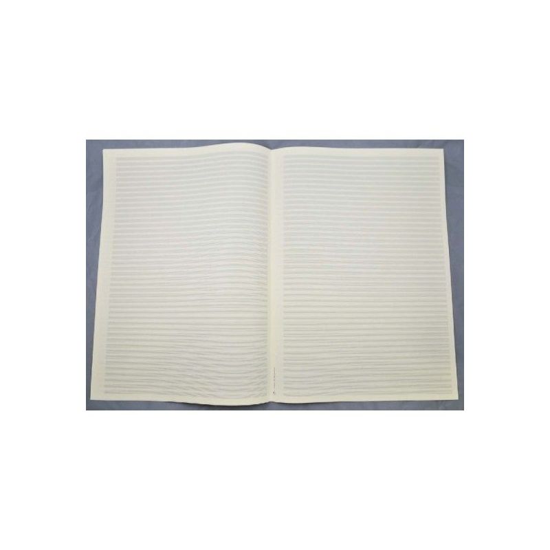 Large format paper 44 staves
