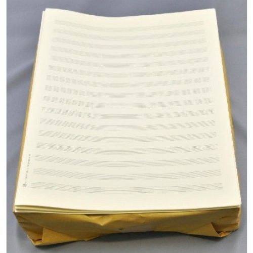 Music manuscript paper 16...