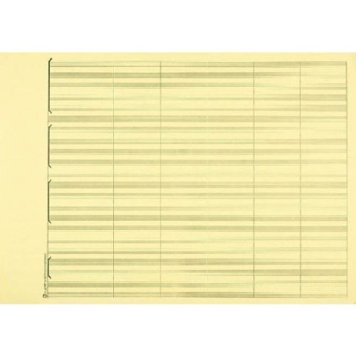 Big Stave Pad 22 staves