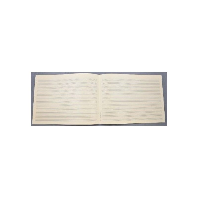 Music manuscript paper 12 staves