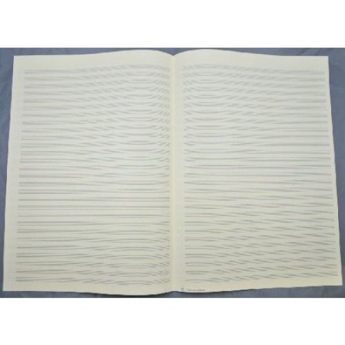 Large format paper 28 staves