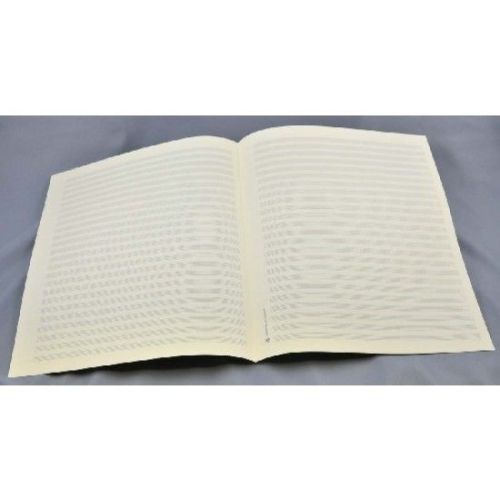 Music manuscript paper 18...