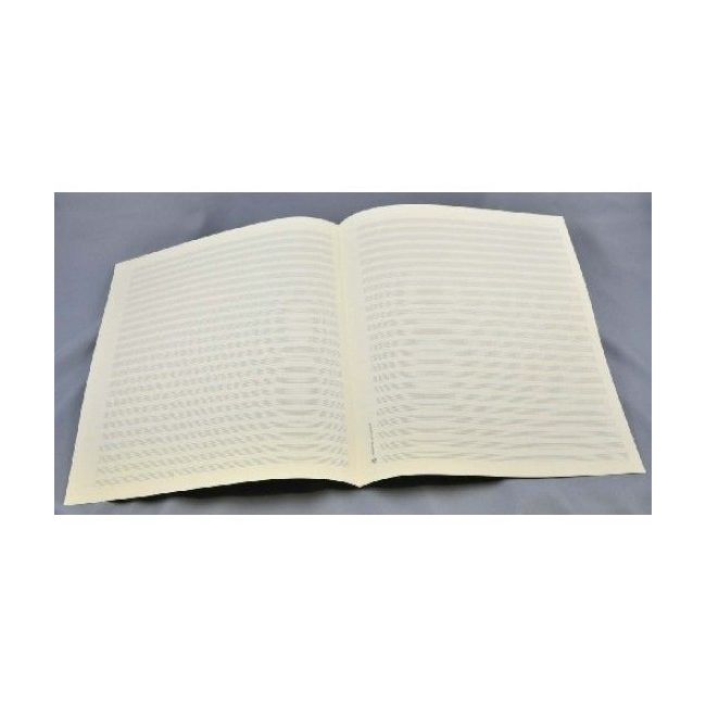 Music manuscript paper 18 staves