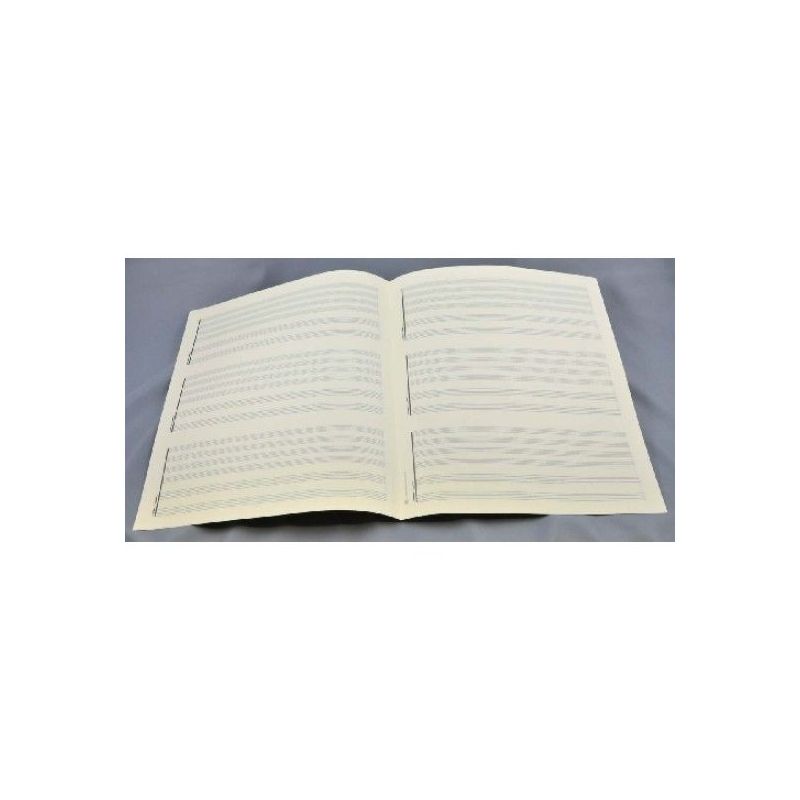 Music manuscript paper - Quintet 5x3 staves