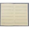 Music manuscript paper for chorals 6 staves