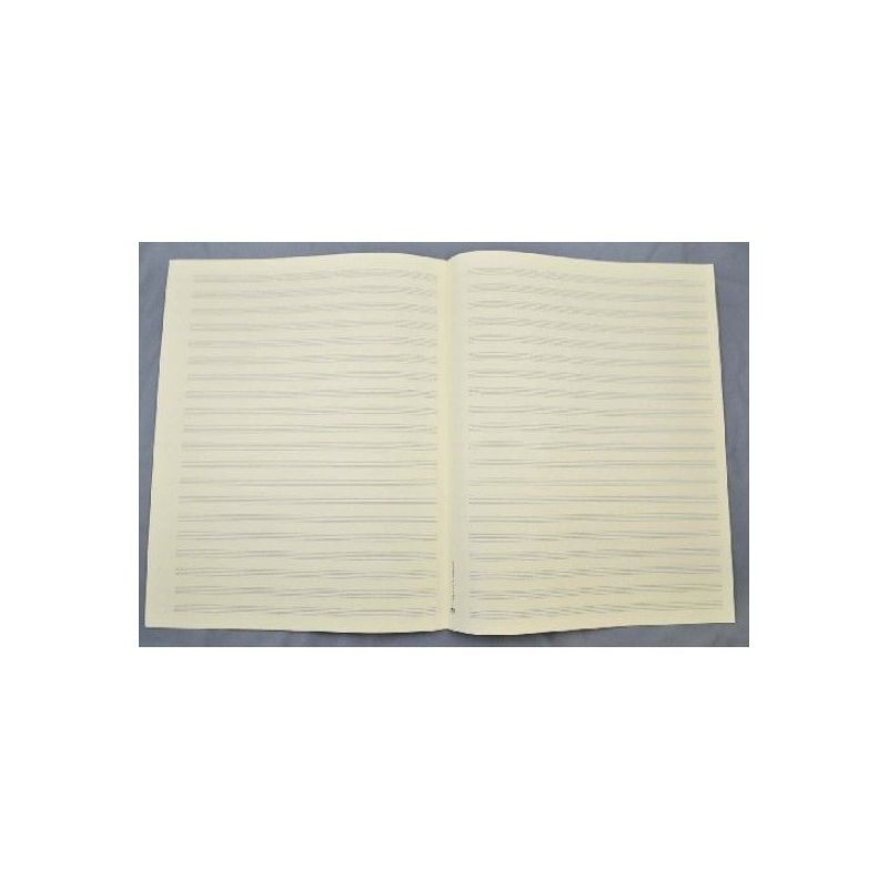 Music manuscript paper 20 staves