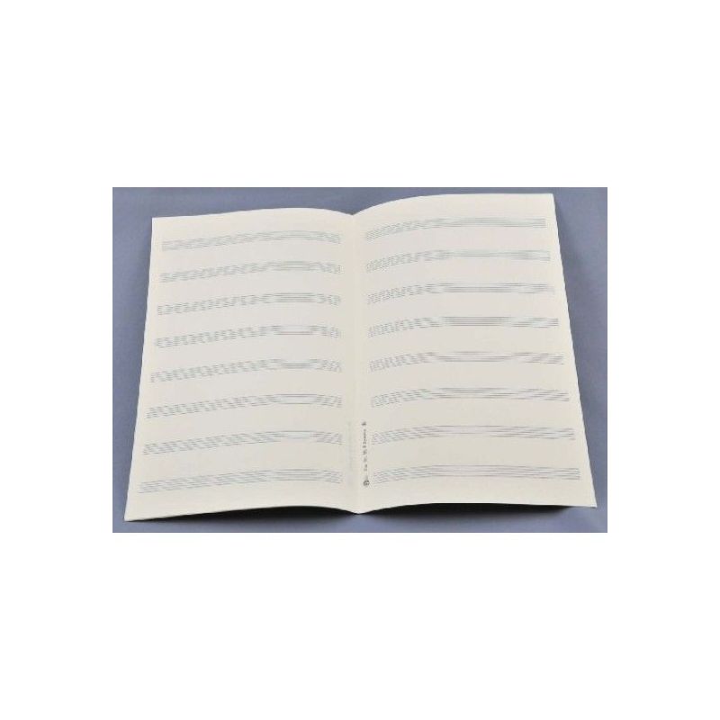 Music manuscript paper 8 staves