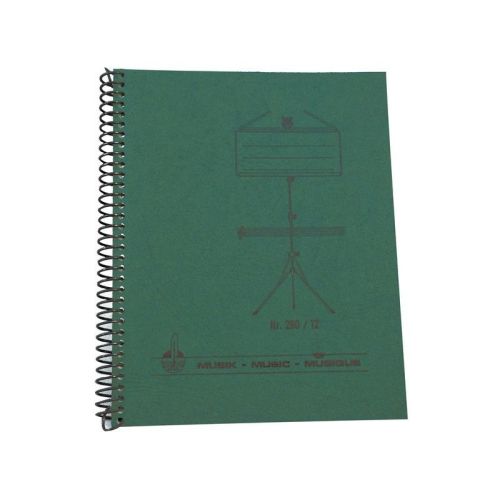 Music manuscript book...