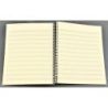 Music manuscript book spiral bound 12 staves
