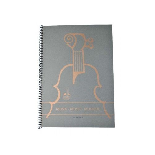 Music manuscript book...