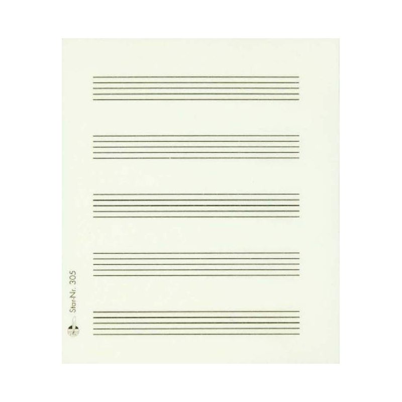 Post-it pad 5 staves