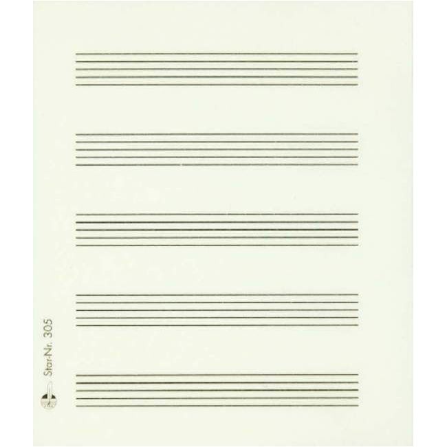 Post-it pad 5 staves