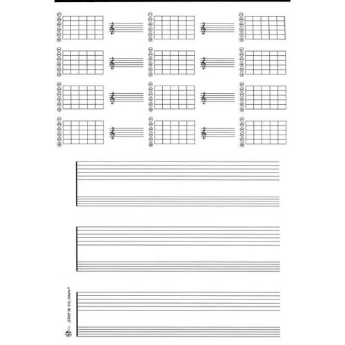 Sketch pad guitar 3x2...