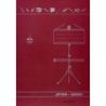 Music manuscript book 12 staves - Star 2000