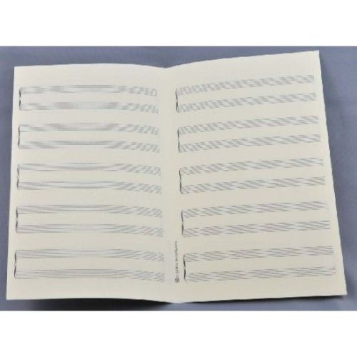 Music manuscript paper 5x2...