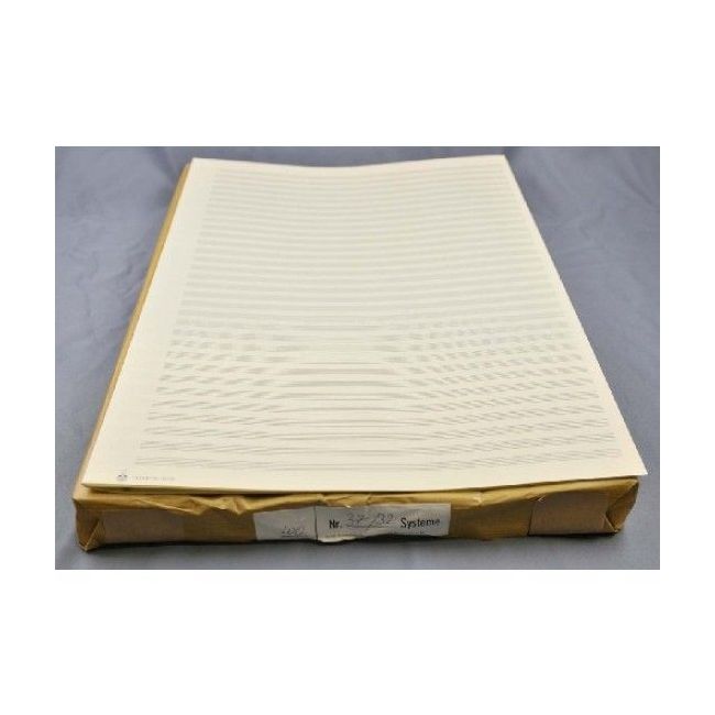 Large format paper 32 staves