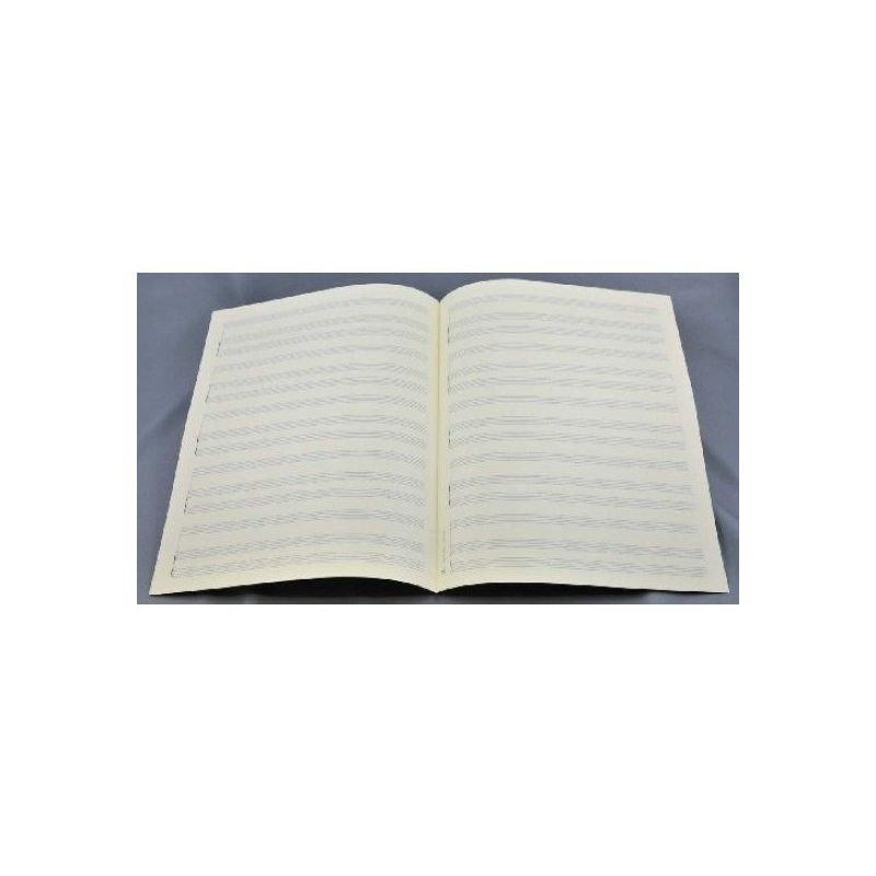 Music manuscript paper 5x3 staves