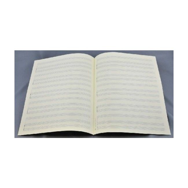 Music manuscript paper 5x3 staves