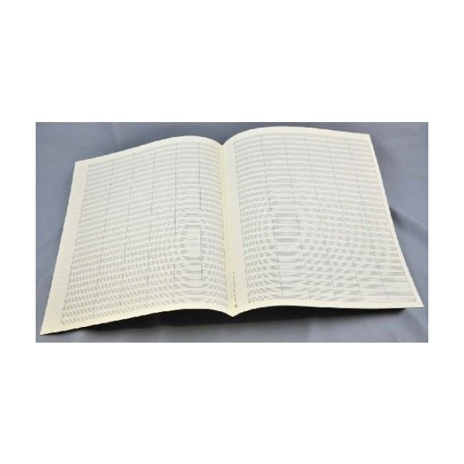 Music manuscript paper 28 staves with bar lines