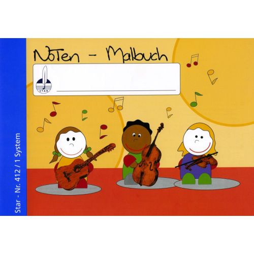 Elementary music book 1 stave