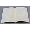Music manuscript paper 12 staves with ledger lines