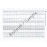 School book 4 wide with ledger lines staves every other page is left blank