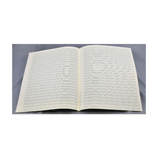 Music manuscript paper 24 staves with ledger lines