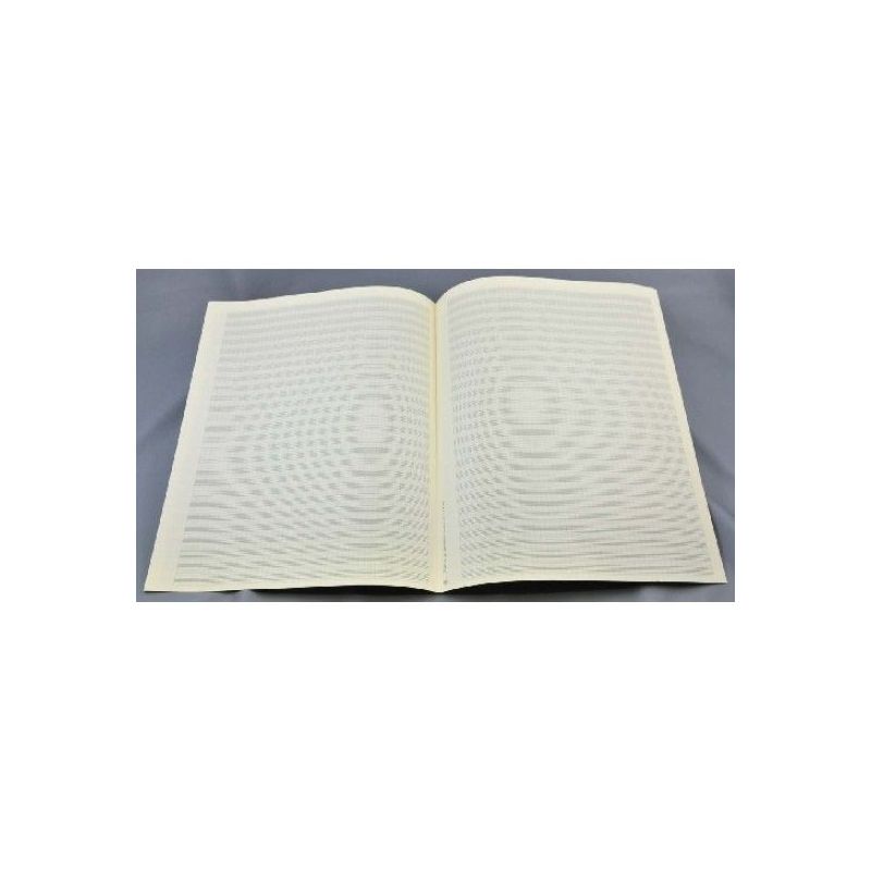 Music manuscript paper 20 staves with ledger lines