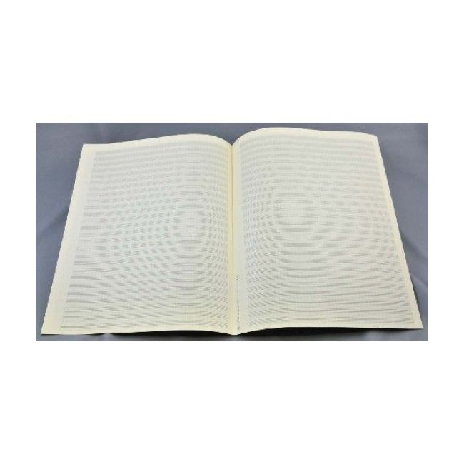 Music manuscript paper 20 staves with ledger lines