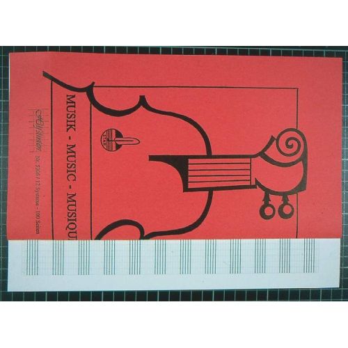 Manuscript paper pad 12...