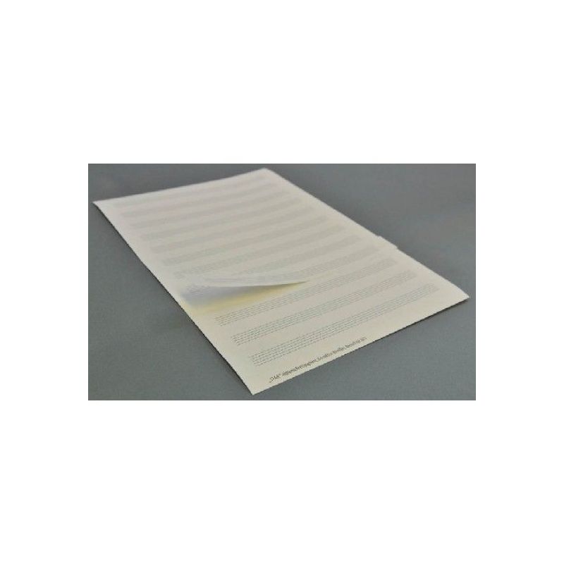Star - strip of paper for corrections