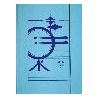 Folder - green - elastic band