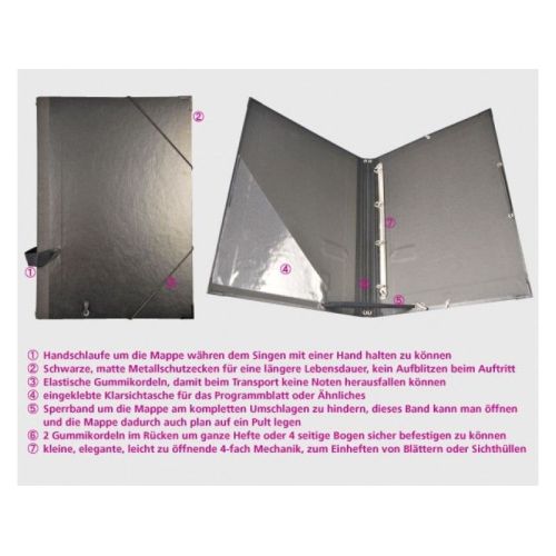 Choral Folder with 4-hole...