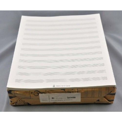 Music manuscript paper -...