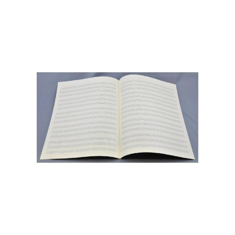 Music manuscript paper - Trio 5x3 staves