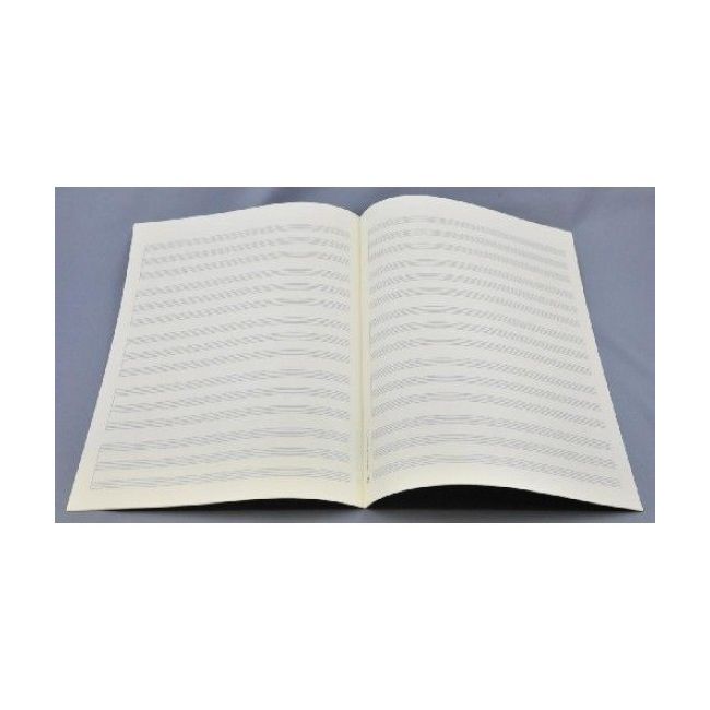 Music manuscript paper - Trio 5x3 staves