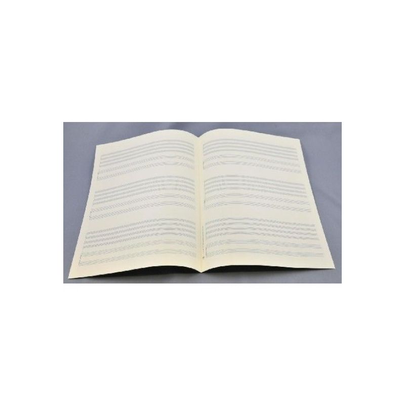 Music manuscript paper - Quintet+Piano 3x6 staves
