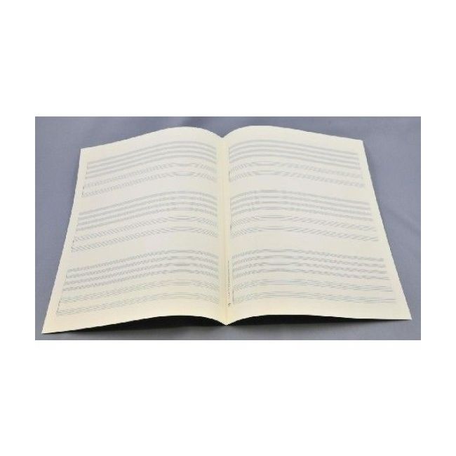 Music manuscript paper - Quintet+Piano 3x6 staves