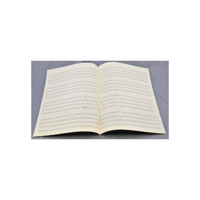 Music manuscript paper - Quartet 4x4 staves