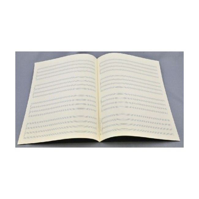 Music manuscript paper - Quartet 4x4 staves