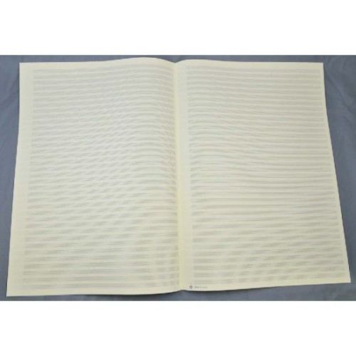 Large format paper 36 staves