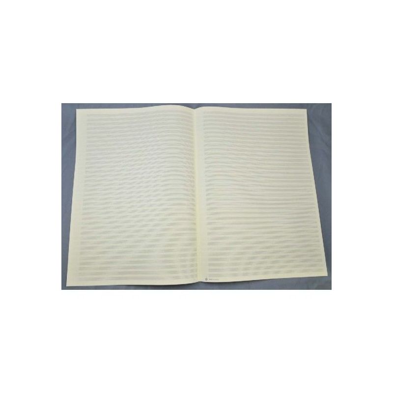 Large format paper 36 staves