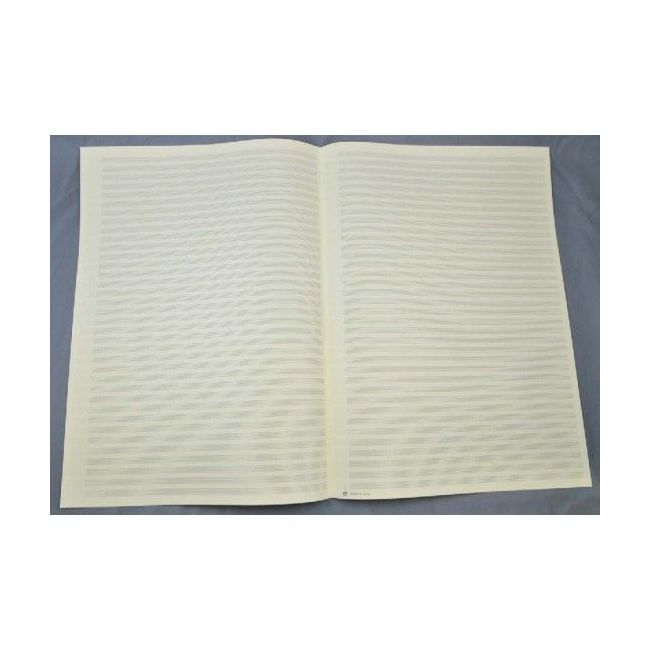 Large format paper 36 staves