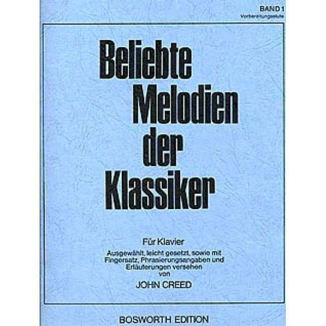 Creed, John - Beliebte Melodien No.1 Piano