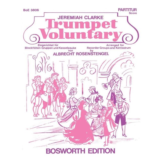 Clarke, Jeremiah - Trumpet Voluntary (Score And Parts)