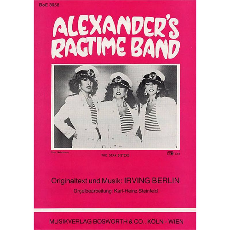 Alexander's Ragtime Band ( equals boe3849)