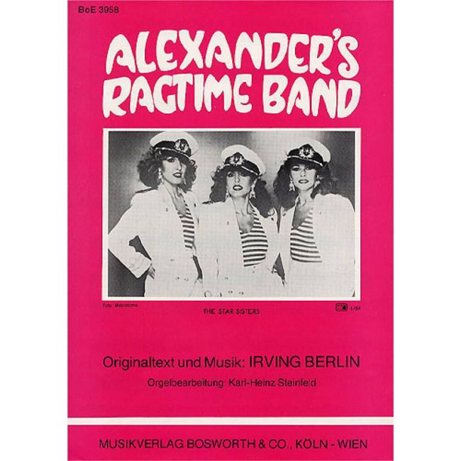 Alexander's Ragtime Band ( equals boe3849)
