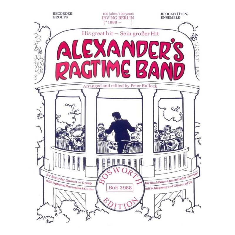 Berlin, Irving - Alexander's Ragtime Band