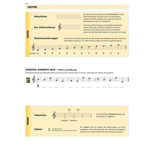 Essential Elements für Ukulele - Band 1